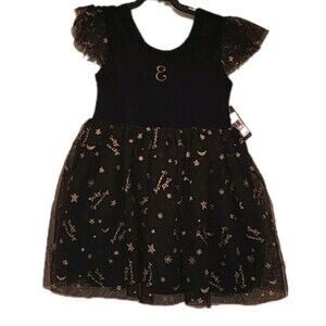 Modern Moments Wicked Dress Black & Gold 5T